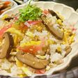 甘酢茗荷で酢飯