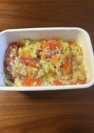 鮭と冬野菜の麹漬け-レシピのメイン写真