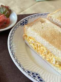 玉子トーストサンド-レシピのメイン写真