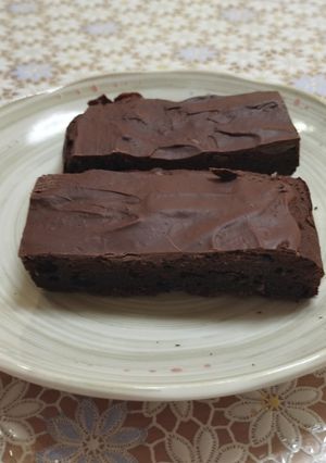チョコがけブラウニー-レシピのメイン写真