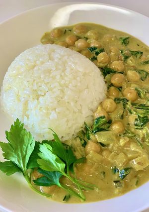 20分で本格カレー♪ひよこ豆のカレー-レシピのメイン写真