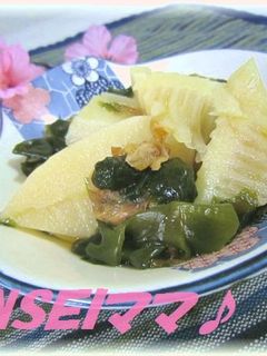 たけのことわかめの土佐煮✿-レシピのメイン写真