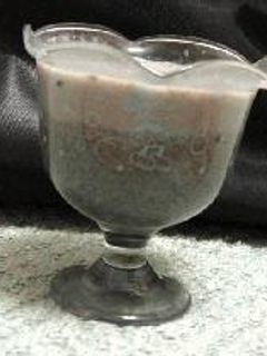 黒ごまプリン-レシピのメイン写真