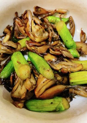 アスパラと舞茸の焦がしバター醤油-レシピのメイン写真