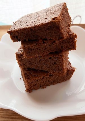 混ぜて焼くだけ！チョコレートブラウニー-レシピのメイン写真
