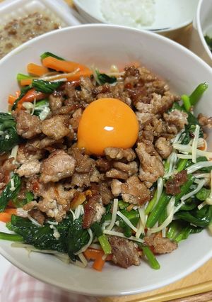 ビビンバ風風丼-レシピのメイン写真