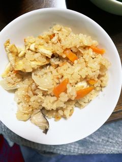 下処理はレンジで簡単中華風炊き込みご飯-レシピのメイン写真