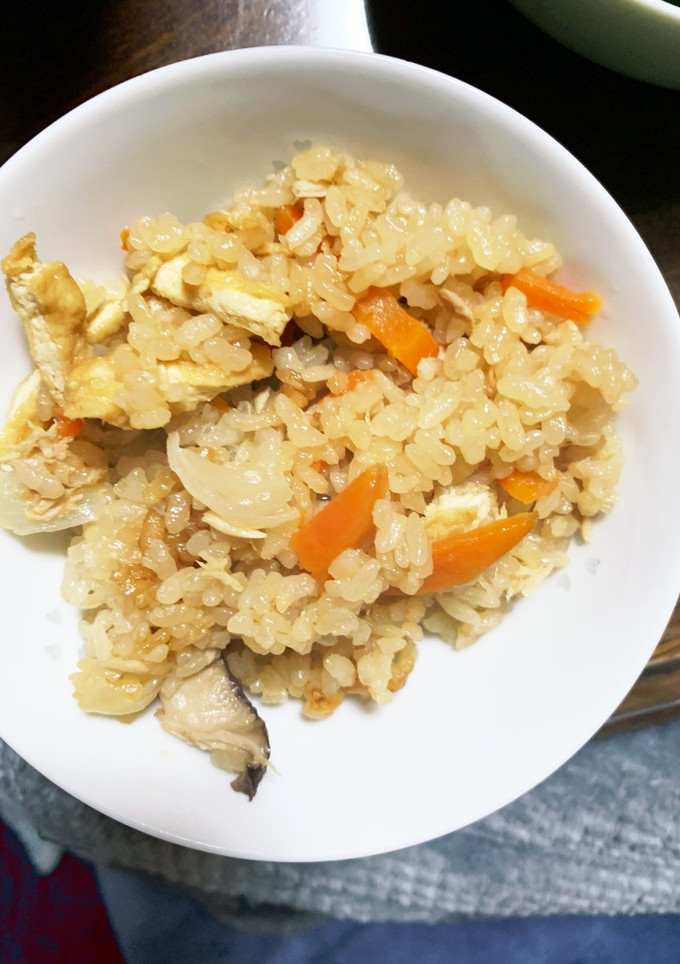 下処理はレンジで簡単中華風炊き込みご飯-レシピのメイン写真