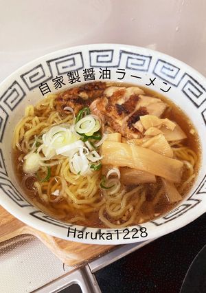 無添加自家製醤油ラーメン-レシピのメイン写真