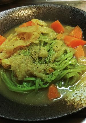 あおさ蕎麦切り-レシピのメイン写真