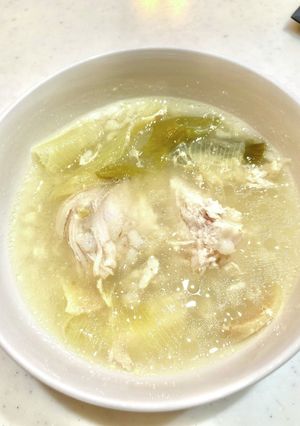 参鶏湯〜圧力鍋、鶏むね〜-レシピのメイン写真