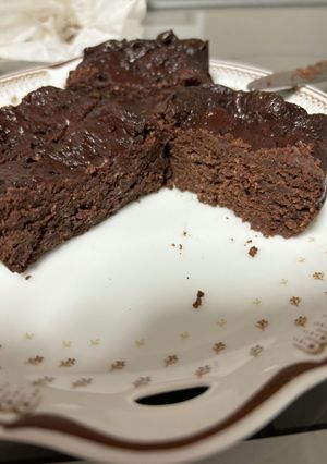 ヘルシー重視!豆腐で作るガトーショコラ-レシピのメイン写真