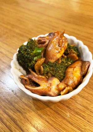 ヒイカのアラビアータ風-レシピのメイン写真