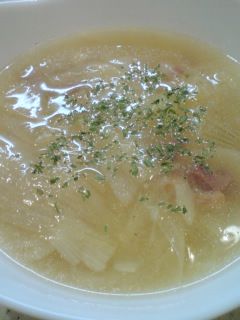 新たまねぎのとろとろスープ-レシピのメイン写真