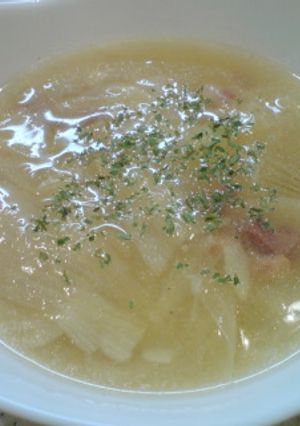 新たまねぎのとろとろスープ-レシピのメイン写真