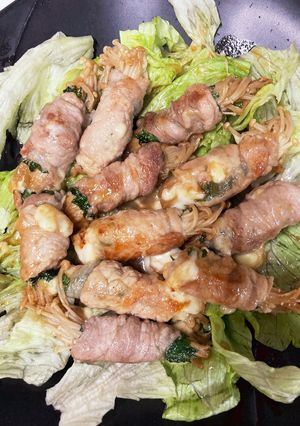 えのきの肉巻き(^^♪-レシピのメイン写真