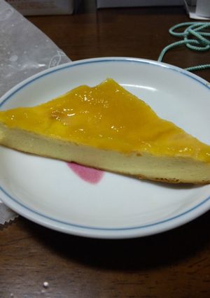 楽ちん＊マンゴーの焼きチーズケーキ-レシピのメイン写真