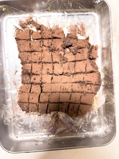 バレンタイン簡単生チョコ、シンプル仕上げ-レシピのメイン写真