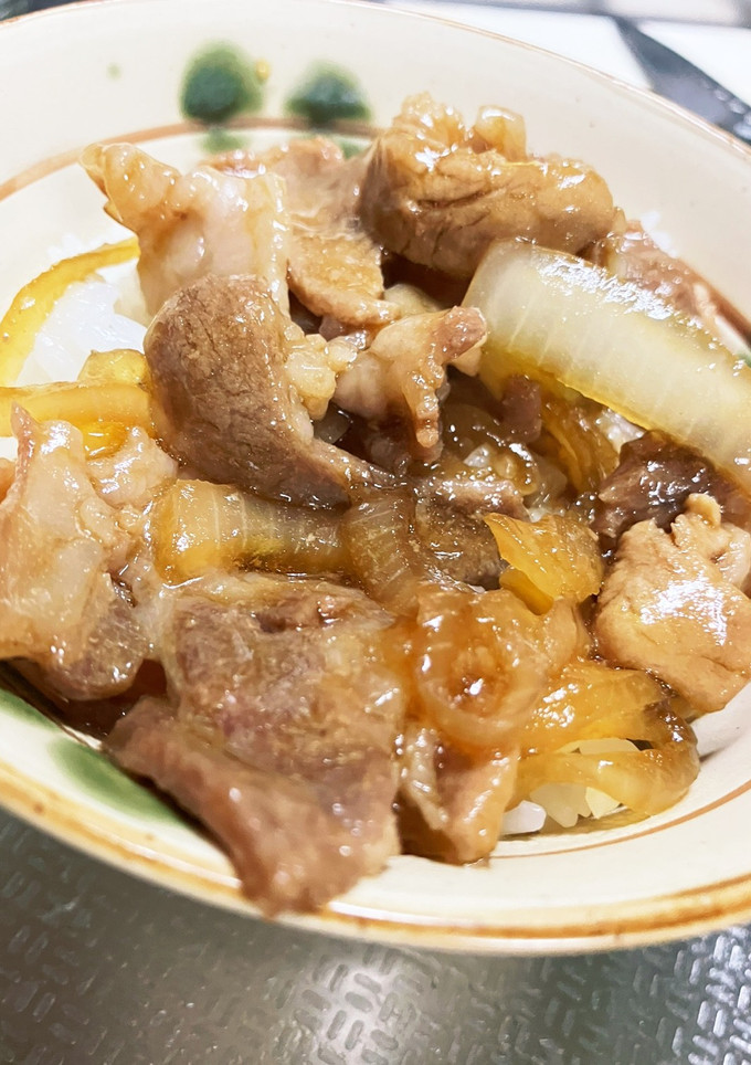 てりってりの簡単すぎる豚丼（╹◡╹）-レシピのメイン写真