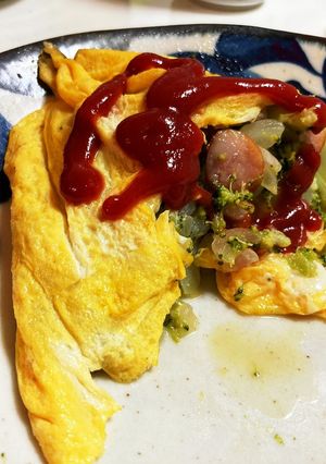 【ゆですぎ救済】ブロッコリーのオムレツ-レシピのメイン写真