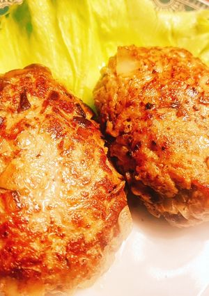 椎茸ハンバーグ-レシピのメイン写真