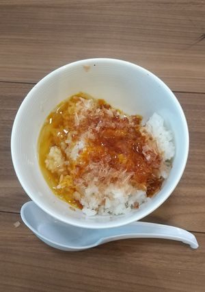 卵がけご飯ゎあごだし醤油で♪-レシピのメイン写真
