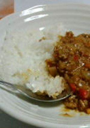 簡単！トマトのキーマカレー-レシピのメイン写真