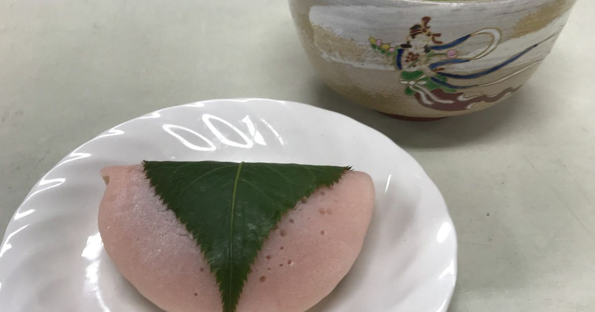 桜餅 by AtsukoCafe 【クックパッド】 簡単おいしいみんなのレシピが