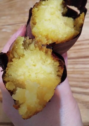 コンベンションオーブンで焼き芋-レシピのメイン写真