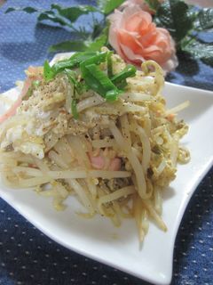もやしのカレーしょう油炒め♡-レシピのメイン写真