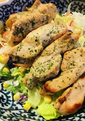 ノンオイル●鶏肉の蒸し焼きステーキ-レシピのメイン写真