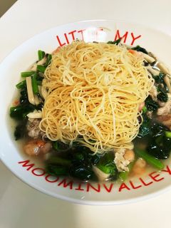 具材たっぷりあんかけ焼きビーフン-レシピのメイン写真
