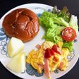 ピザチーズハムエッグ