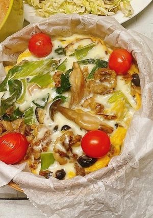 蒸篭で蒸し玉子-レシピのメイン写真