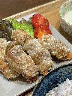 しめじと人参の豚肉ロール-レシピのメイン写真