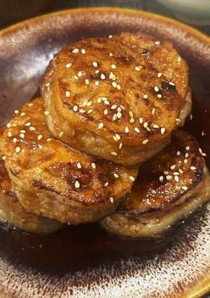れんこんハンバーグ-レシピのメイン写真