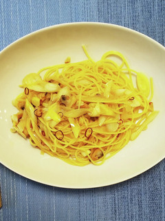あさりと長ネギのペペロンチーノパスタ-レシピのメイン写真
