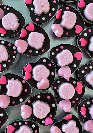 バレンタインに！平成女児チョコ-レシピのメイン写真