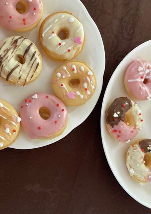 大量焼きドーナツ チョコデコ-レシピのメイン写真