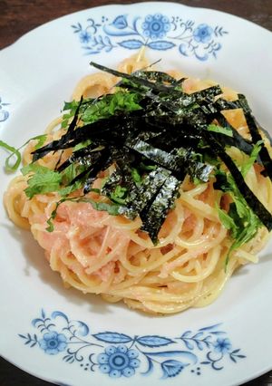 明太子スパゲティ-レシピのメイン写真