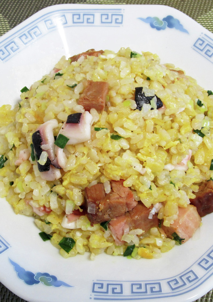 蛸と焼豚の炒飯-レシピのメイン写真