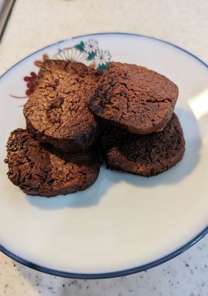 世界一簡単!材料３つでチョコクッキー-レシピのメイン写真