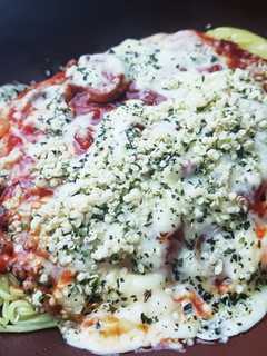 焼きそばの麺でレンジ・ピザ・パスタ-レシピのメイン写真