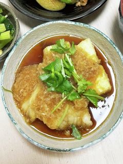 たらと豆腐の揚げ出し-レシピのメイン写真