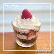 超簡単で時短!ココアといちごのプチケーキ