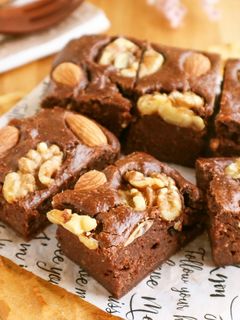 もっちり♡米粉のブラウニー風ケーキ-レシピのメイン写真