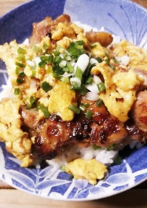 照りたま丼。-レシピのメイン写真