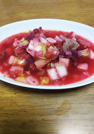 ロシア&ウクライナ料理 ボルシチ-レシピのメイン写真
