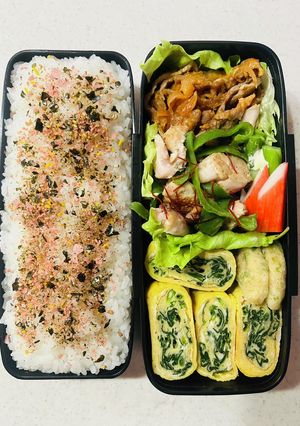 中学生弁当2024.2.12-レシピのメイン写真