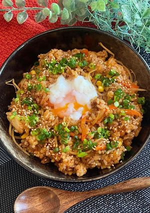 ビビンチャーハン-レシピのメイン写真